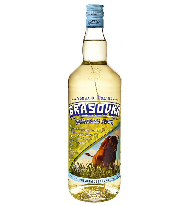 Grasovka Bisongrass Vodka Mit Grashalm L Kaufen Myspirits Eu