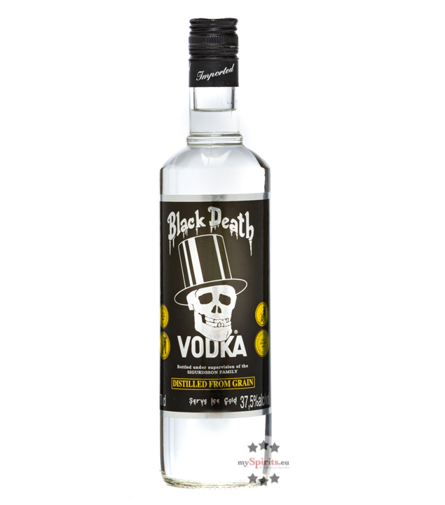 Black Death Vodka Die Kult Spirituose Kaufen MySpirits Eu   Black Death Vodka 07 Liter 2  