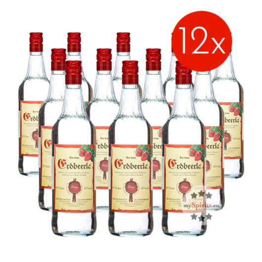 Prinz: Erdbeerla / 34% vol - 12 x 1,0 Liter-Flasche