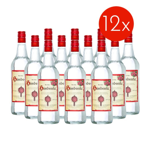 12 x Prinz Himbeerla / 34 % vol / 12 x 1,0 Liter-Flasche