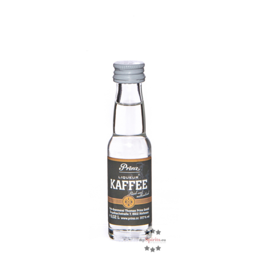 Prinz Nobilant Kaffee Liqueur Mini / 37,7 % Vol. / 0,02 Liter-Flasche