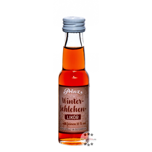 Prinz Winterschlehen-Likör Miniatur / 16 % Vol. / 0,02 Liter-Flasche