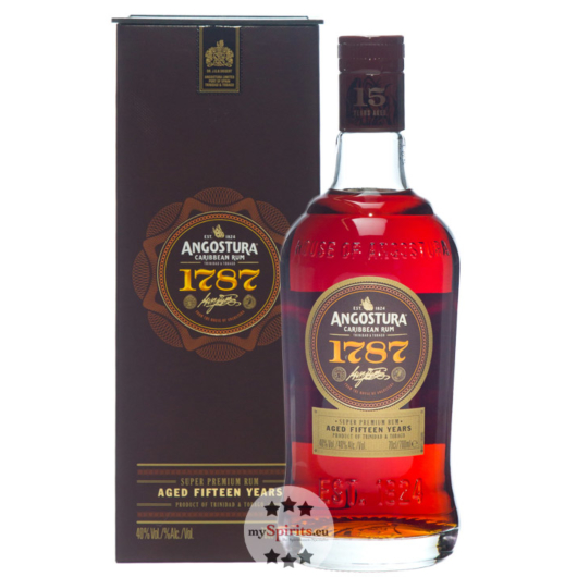 Angostura Rum 1787 15 Jahre / 40 % Vol. / 0,7 Liter-Flasche in Geschenkpackung