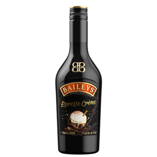 Baileys Irresistible Espresso Crème Liqueur / 17 % vol / 0,5 Liter-Flasche