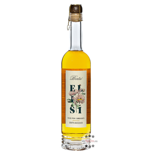 Berta Elisi Grappa / 43 % Vol. / 0,5 Liter-Flasche in Geschenkkarton