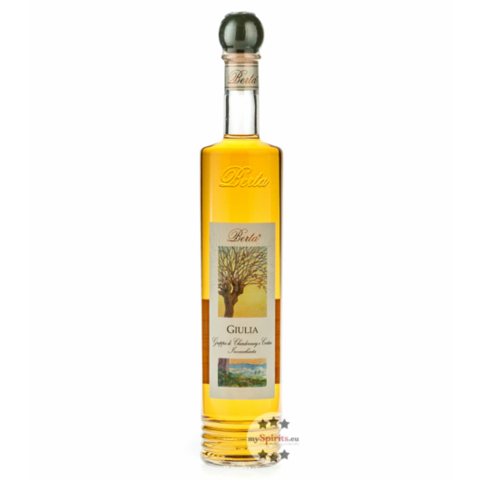 Distillerie Berta Giulia - Grappa di Chardonnay e Cortese Invecchiata / 40 % vol. / 0,7 L Flasche 