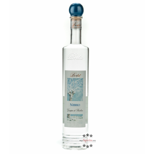 Distillerie Berta Nibbio - Grappa di Barbera / 40 % vol. / 0,7 Liter-Flasche