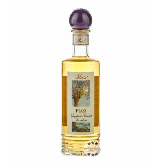 Distillerie Berta Piasì Grappa di Brachetto Invecchiata / 40 % vol. / 0,2 Liter-Flasche