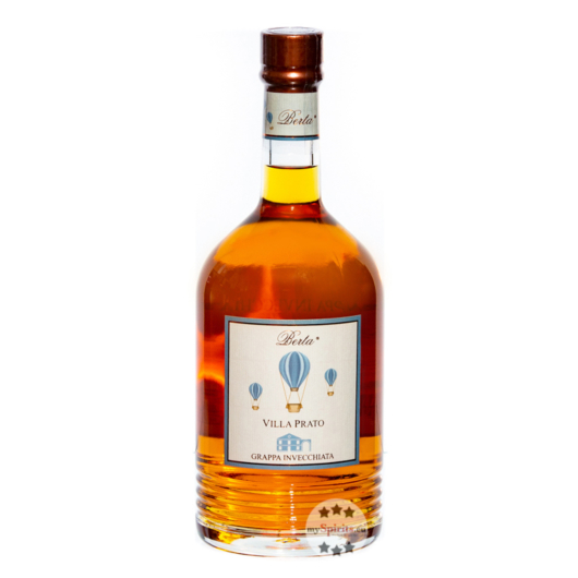 Berta Villa Prato Grappa Invecchiata / 40 % vol. / 1,0 Liter-Flasche