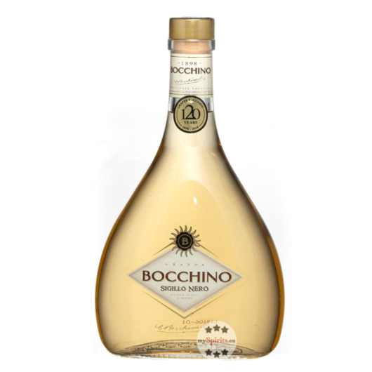 Bocchino: Grappa Sigillo Nero / 40 % Vol. / 0,7 Liter-Flasche