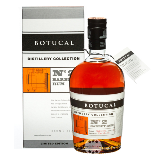 Botucal Distillery Collection No. 2 Barbet Rum / 47 % Vol. / 0,7 Liter-Flasche in Geschenkkarton