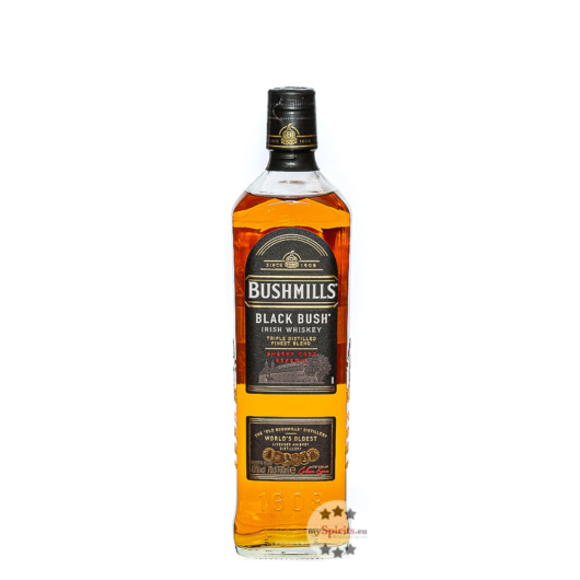 Bushmills Black Bush Irish Whiskey / 40 % vol / 0,7 Liter-Flasche