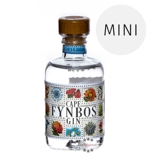 Cape Fynbos Gin Miniatur / 45 % Vol. / 0,05 Liter-Flasche