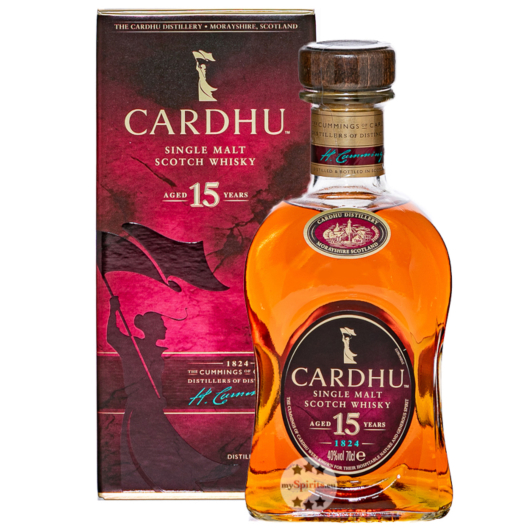 Cardhu: 15 Years Old Whisky Single Malt Scotch Speyside / 40% Vol. / 0,7 l Flasche