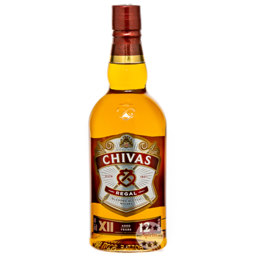 Chivas Regal 12 Jahre Blended Scotch Whisky / 40 % Vol. / 0,7 Liter-Flasche