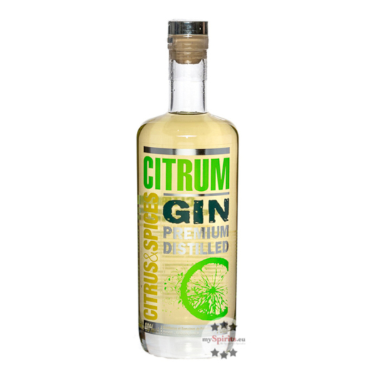 Distilleries et Domaines de Provence: Citrum Gin Distilled Gin / 40 % Vol. / 0,7 Liter-Flasche