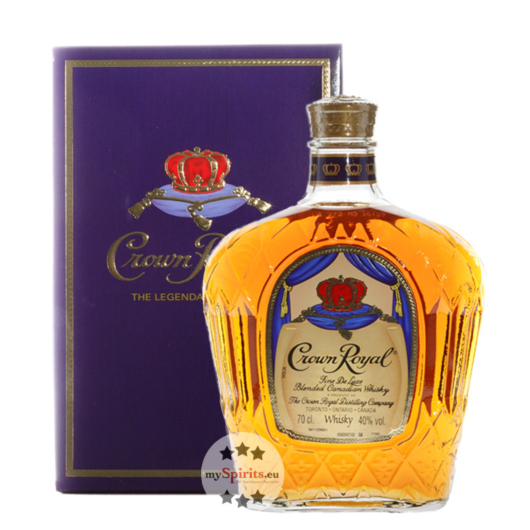 Crown Royal Whisky Deluxe Blended Canadian Whisky / 40 % Vol. / 0,7 Liter-Flasche in Karton