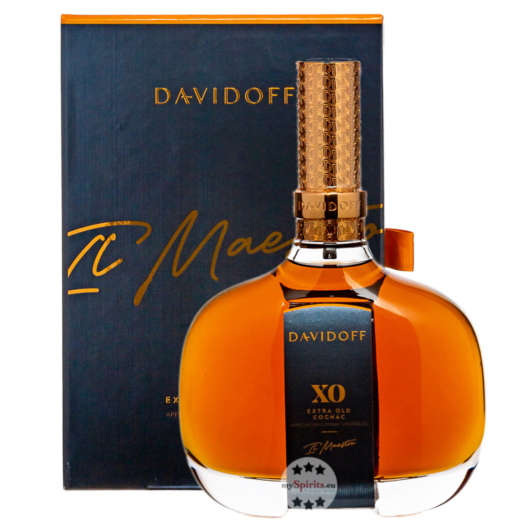 Davidoff XO Extra Old Cognac / 40 % Vol. / 0,7 Liter-Flasche in Geschenkschatulle