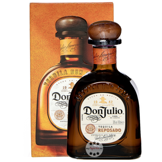 Don Julio Reposado Tequila / 38 % Vol. / 0,7 Liter-Flasche im Karton