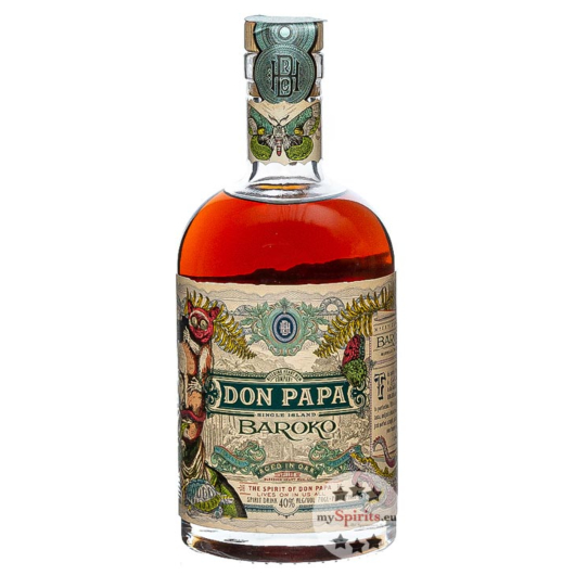 Don Papa Baroko (Rum-Basis) Spirit Drink / 40 % Vol. / 0,7 Liter-Flasche