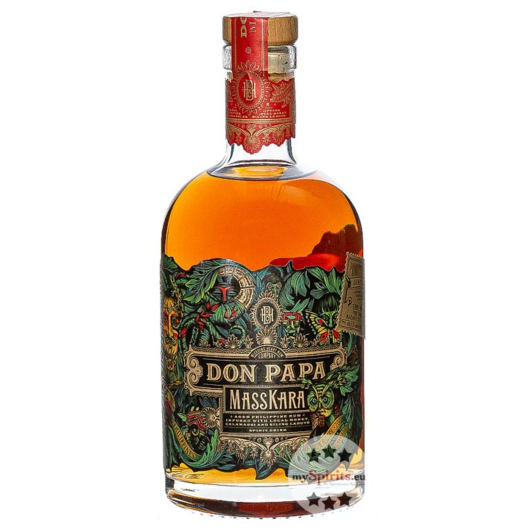 Don Papa Masskara (Rum-Basis) Spirit Drink / 40 % Vol. / 0,7 Liter-Flasche