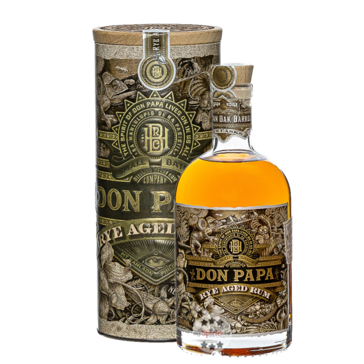 Don Papa Rye Cask Rum Limited Edition / 45 % Vol. / 0,7 Liter-Flasche in Geschenkdose