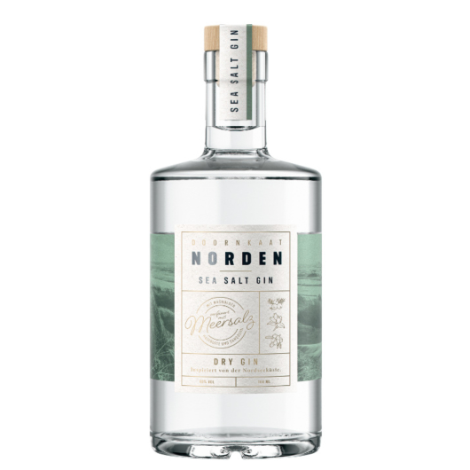 Doornkaat Norden Sea Salt Dry Gin / 40 % vol / 0,7 Liter-Flasche