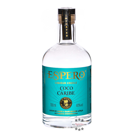 Ron Espero: Creole Coco Caribe Liqueur Creole / 40 % Vol. / 0,7 Liter-Flasche