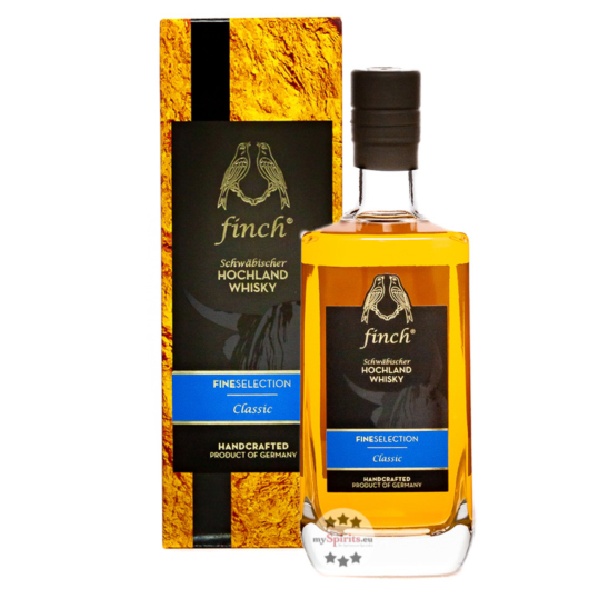 Finch Whisky Classic Schwäbischer Hochland Whisky / 40 % Vol. / 0,5 Liter-Flasche