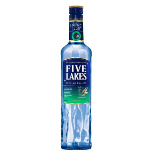 Five Lakes Vodka Special / 40 % Vol. / 0,7 Liter-Flasche