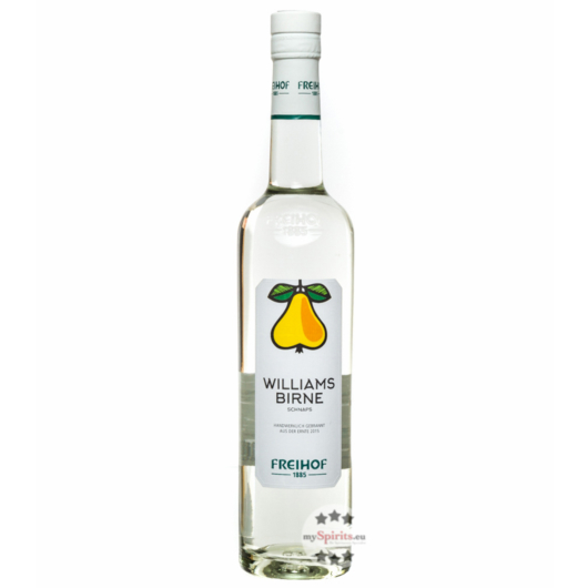 Freihof 1885 Williams Birnen Schnaps / 38 % vol. / 0,5 Liter-Flasche