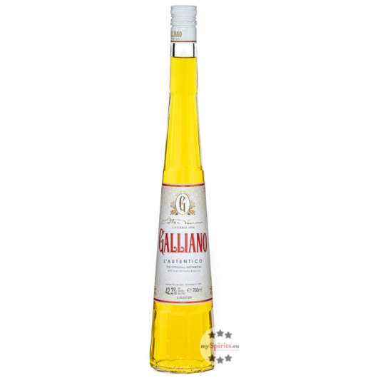 Galliano L'Autentico The Original Botanical Likör / 42,3 % vol / 0,7 Liter-Flasche