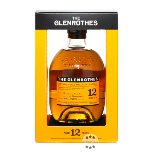 The Glenrothes 12 Jahre Soleo Collection Speyside Single Malt Scotch Whisky / 40 % Vol. / 0,7 Liter-Flasche in Geschenkbox