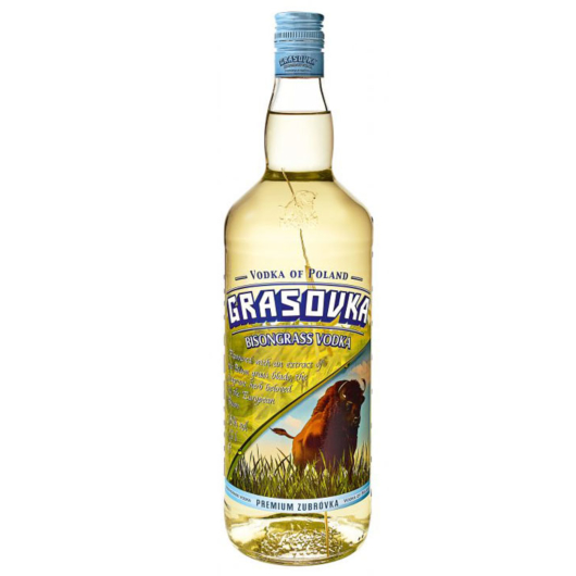 Grasovka Bisongrass Vodka / 38 % Vol. / 1,0 Liter-Flasche