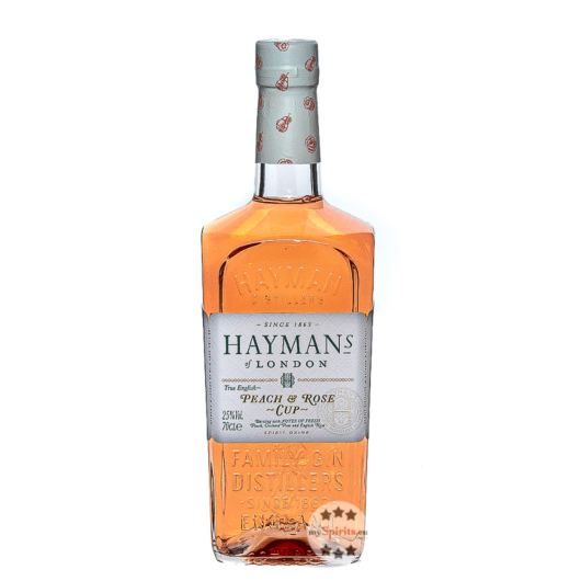 Hayman’s Peach & Rose Cup / 25 % Vol. / 0,7 Liter-Flasche