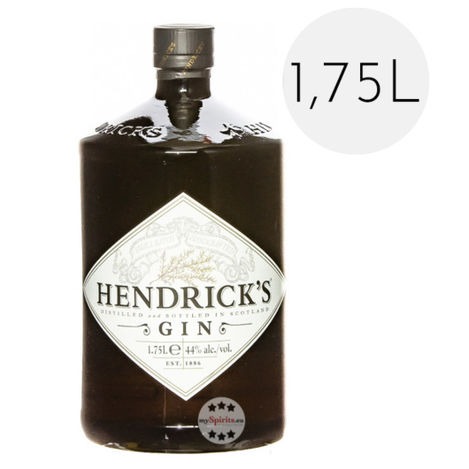 Hendricks Gin / 44 % Vol. / 1,75 Liter-Flasche