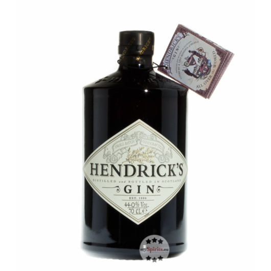 Hendrick’s Gin Small Batch Gin Handcrafted in Scotland / 44 % vol. / 0,7 Liter-Flasche