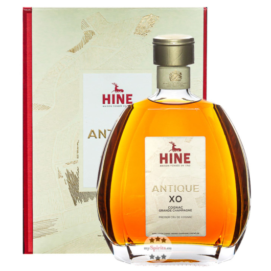 Hine Antique XO Cognac / 40 % Vol. / 0,7 Liter-Flasche in Geschenkkarton