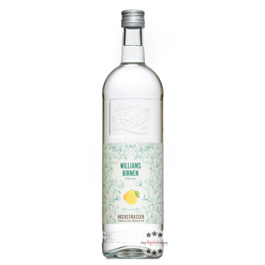 Hochstrasser: Williams-Birnen-Schnaps / 38% Vol. / 1,0 Liter - Flasche