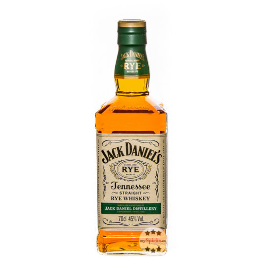 Jack Daniel's Rye Tennessee Straight Rye Whiskey / 45 % Vol. / 0,7 Liter-Flasche