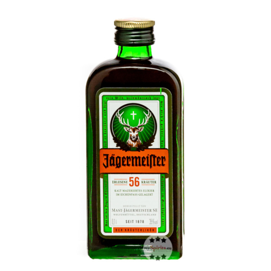 Jägermeister Kräuterlikör / 35 % Vol. / 0,1 Liter-Flasche