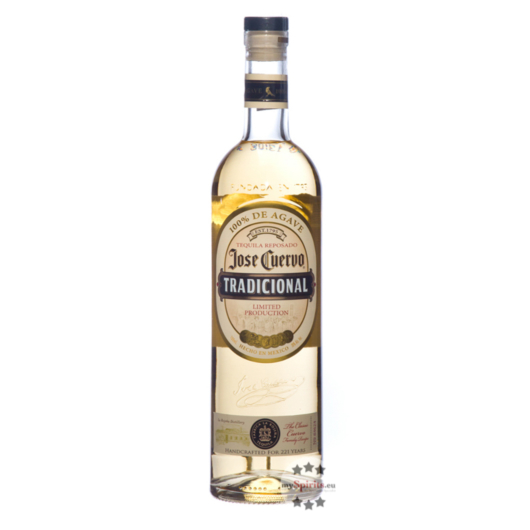 Jose Cuervo Tradicional Reposado Tequila / 38 % Vol. / 0,7 Liter-Flasche