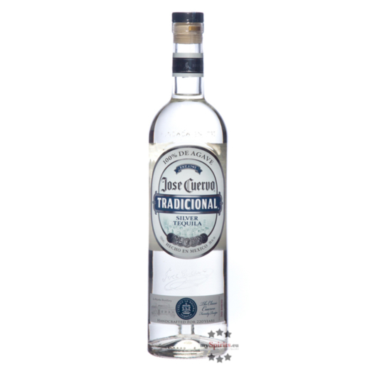 Jose Cuervo Traditional Silver Tequila / 38 % Vol. / 0,7 Liter-Flasche