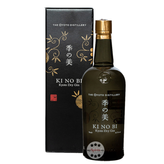 The Kyoto Distillery Ki No Bi Kyoto Dry Gin / 45,7 % Vol. / 0,7 Liter-Flasche in Geschenkkarton