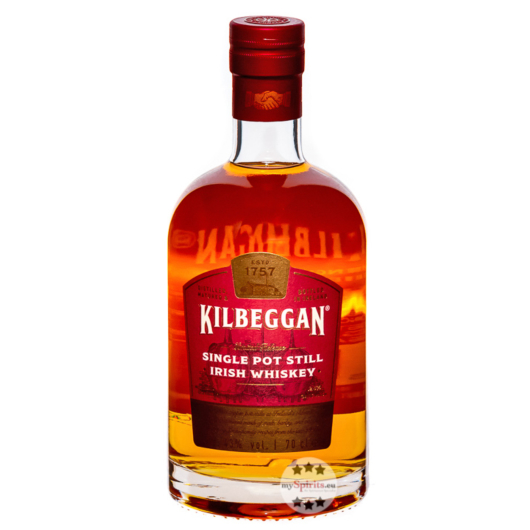 Kilbeggan Single Pot Still Irish Whiskey / 43 % Vol. / 0,7 Liter-Flasche