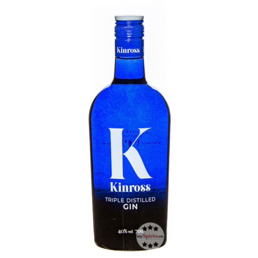 Kinross Gin Triple Distilled / 40 % Vol / 0,7 Liter-Flasche