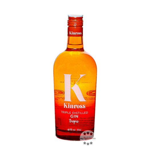 Kinross Gin Tropic Triple Distilled Gin / 40 % Vol. / 0,7 Liter-Flasche