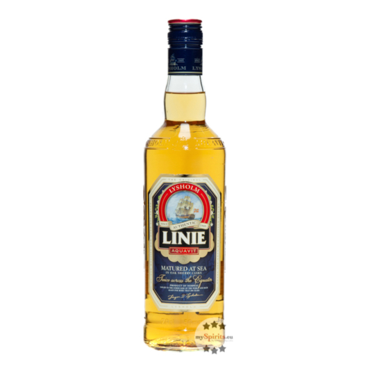 Linie Aquavit Norwegischer Kümmelschnaps / 41,5 % Vol. / 0,7 Liter