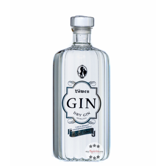 Löwen: Dry Gin / 40% Vol. / 0,35 Liter - Flasche