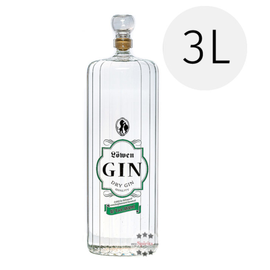 Löwen Green Gin Großflasche / 40 % Vol. / 3,0 Liter-Flasche